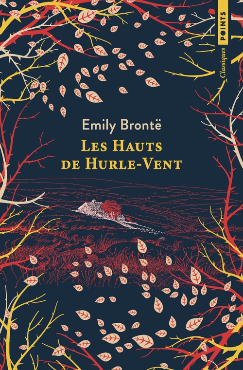 ebook cover of Les Hauts de Hurle-Vent, by Emily Brontë