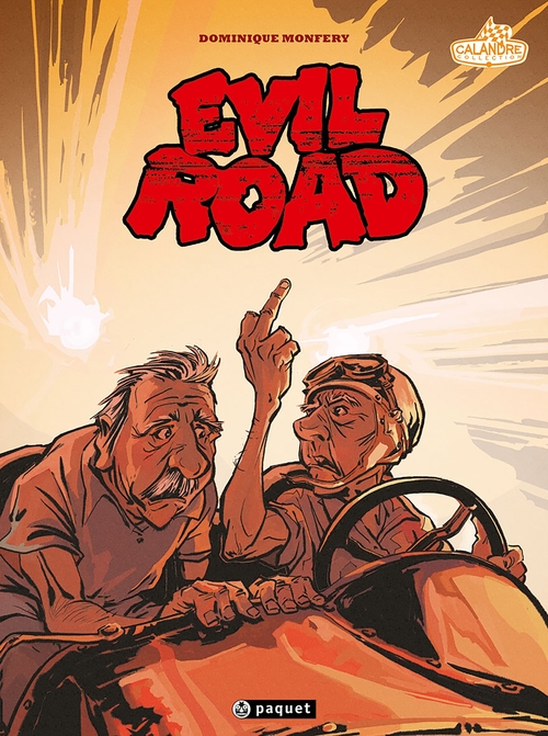 Couverture ebook de Evil Road, de Dominique Monfery