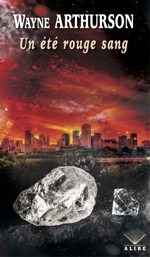 ebook cover of Un été rouge sang, by Wayne Arthurson