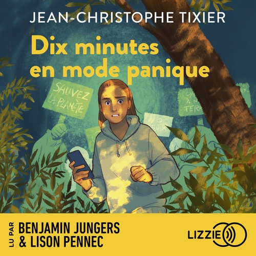 Couverture audiobook de Dix minutes en mode panique, de Jean-Christophe Tixier