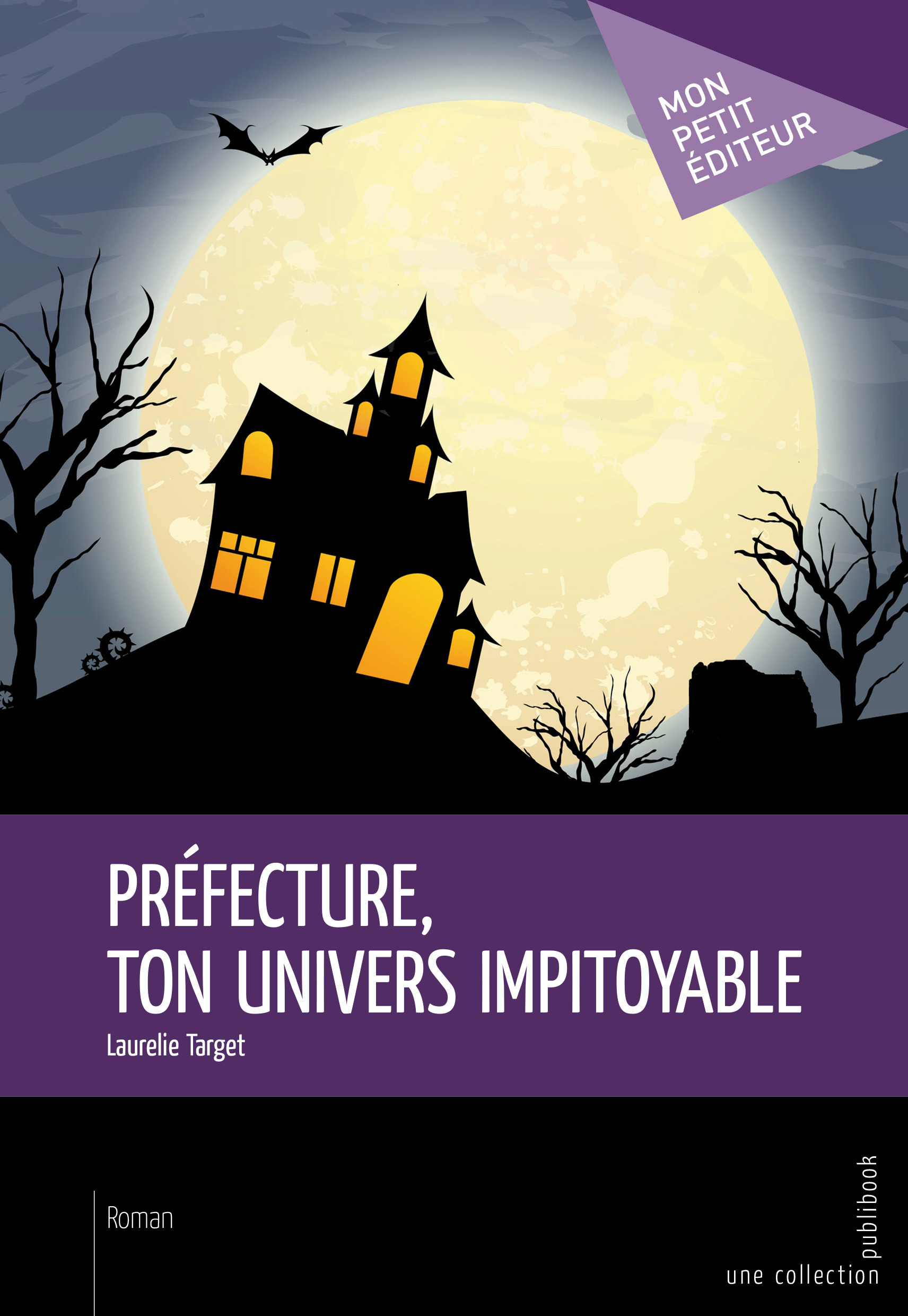 Couverture ebook de Préfecture, ton univers impitoyable, de Laurent Target