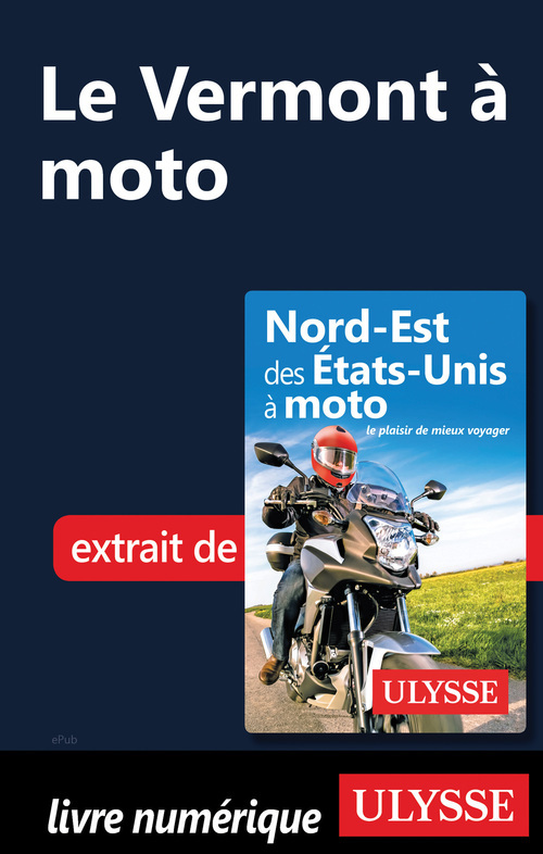 ebook cover of Le Vermont à moto, by Zabel Bourbeau
