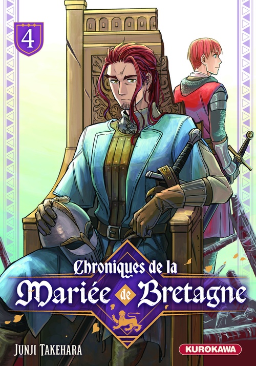 Couverture ebook de Chroniques de la mariée de Bretagne - tome 4, de Junji Takehara
