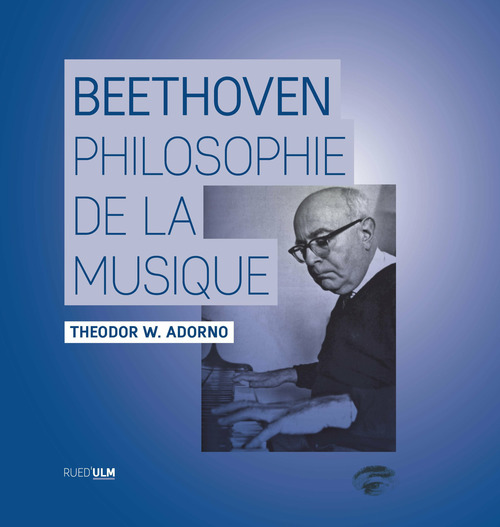 ebook cover of Beethoven, by W. Thedor Adorno