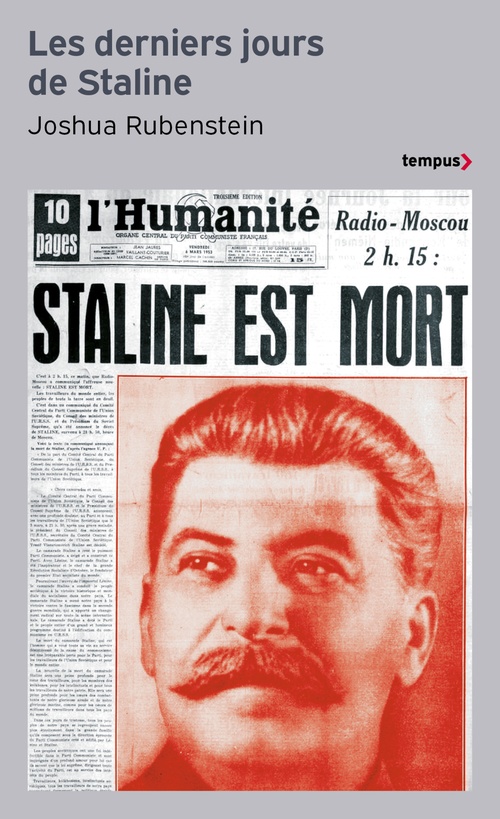 ebook cover of Les derniers jours de Staline, by Joshua Rubenstein