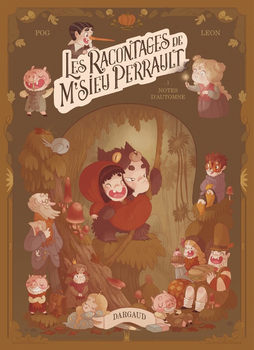 ebook cover of Les racontages de M'sieu Perrault - Tome 1 - Notes d'automne, by Pog