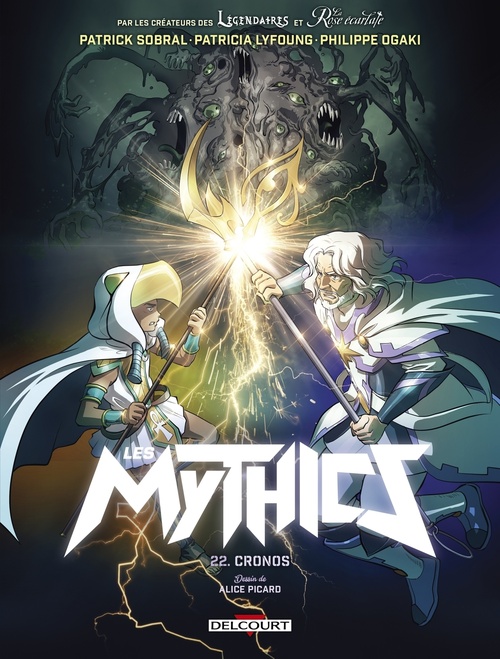 Couverture ebook de Les Mythics T22 - Cronos, de Patrick Sobral