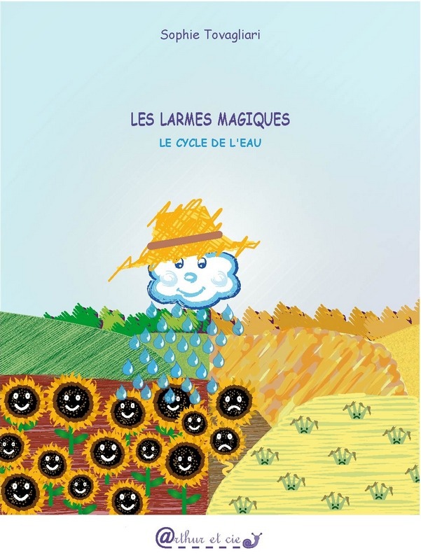 Couverture ebook de Les larmes magiques, de Sophie Tovagliari