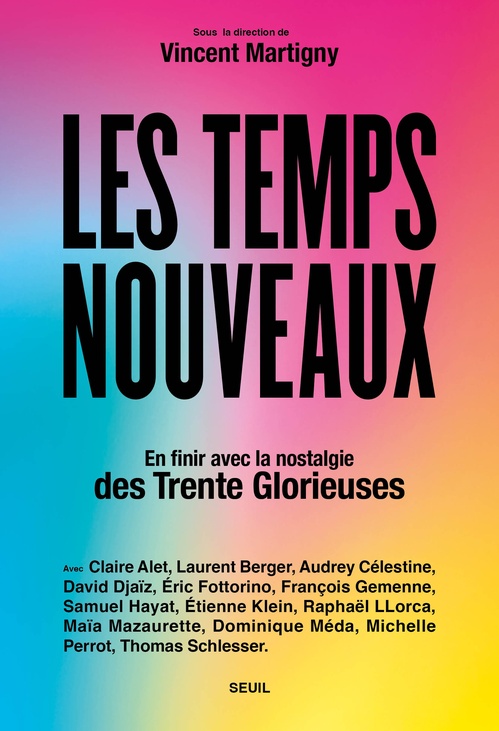 Couverture ebook de Les Temps nouveaux, de Collectif, Vincent Martigny