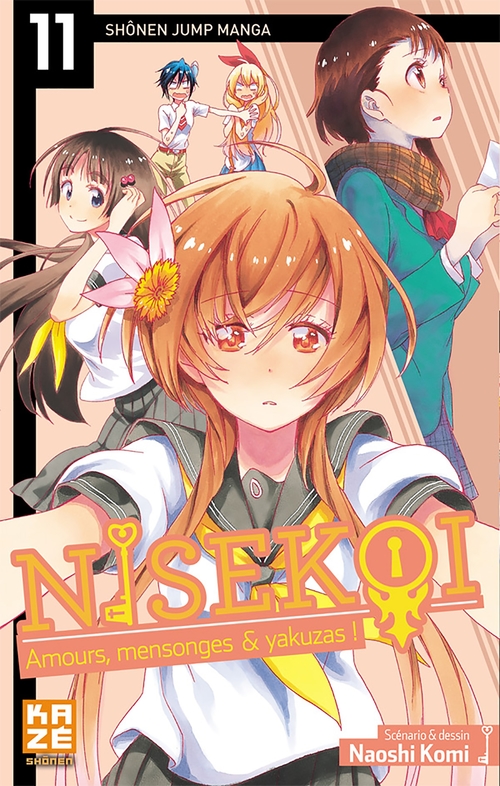 Couverture ebook de Nisekoi - Amours, mensonges et yakuzas ! T11, de Naoshi Komi