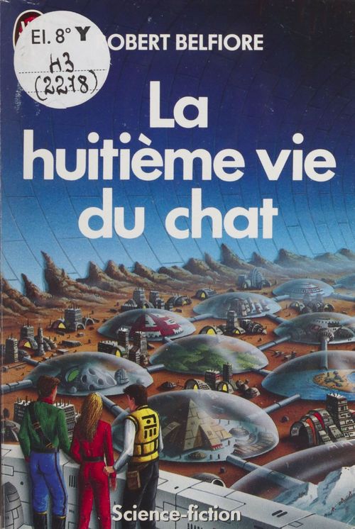 Couverture ebook de La Huitième Vie du chat, de Robert Belfiore