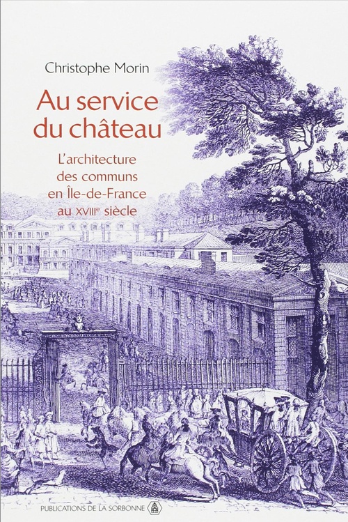 Couverture ebook de Au service du château, de Christophe Morin