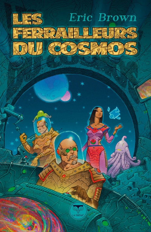 Couverture ebook de Les Ferrailleurs du cosmos, de Eric Brown