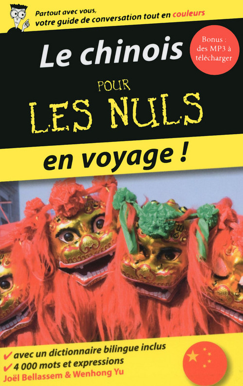 Couverture ebook de Pour les Nuls en voyage - Le chinois, de Collectif