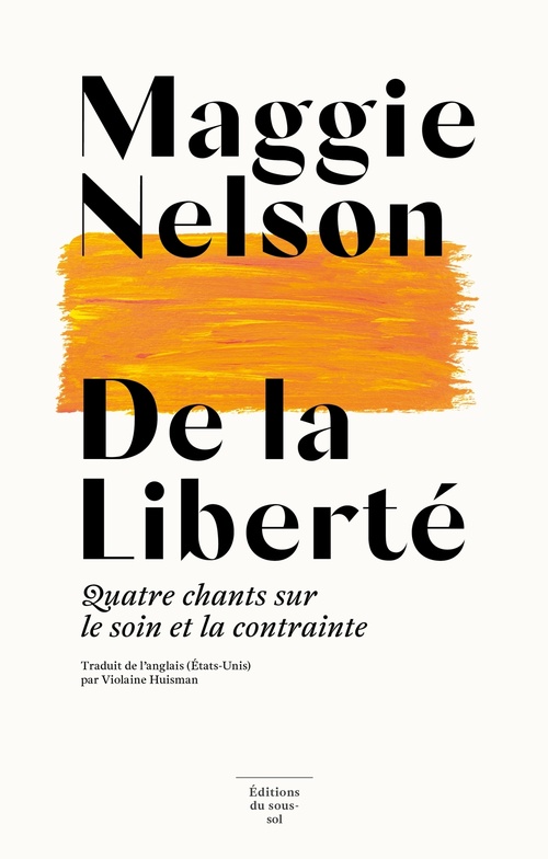 Couverture ebook de De la liberté, de Maggie Nelson