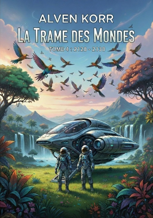 ebook cover of La Trame des Mondes, by Alven Korr