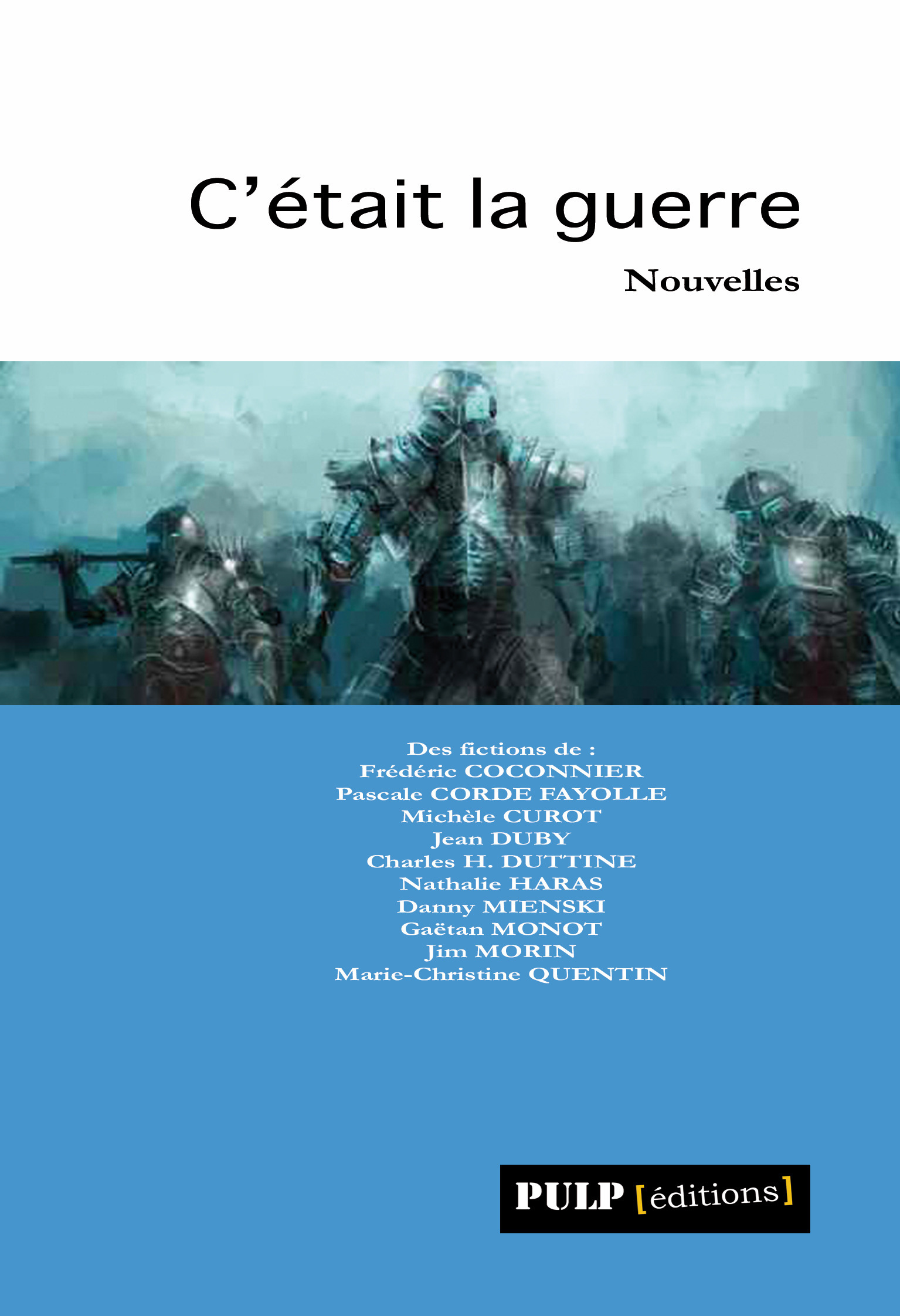 ebook cover of C'était la guerre, by Collectif