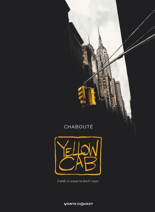 Couverture ebook de Yellow Cab, de Christophe Chabouté