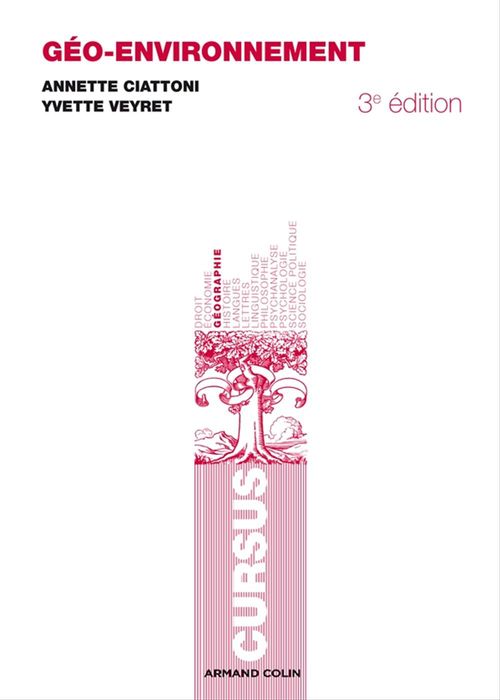 ebook cover of Géo-environnement, by Annette Ciattoni, Yvette Veyret