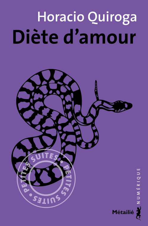 ebook cover of Diète d'amour, by Horacio Quiroga