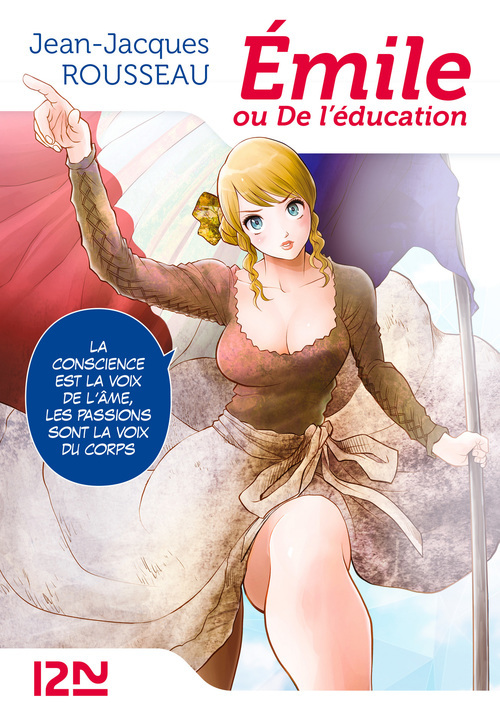 Couverture ebook de Emile ou De l'éducation, de Jean-Jacques Rousseau