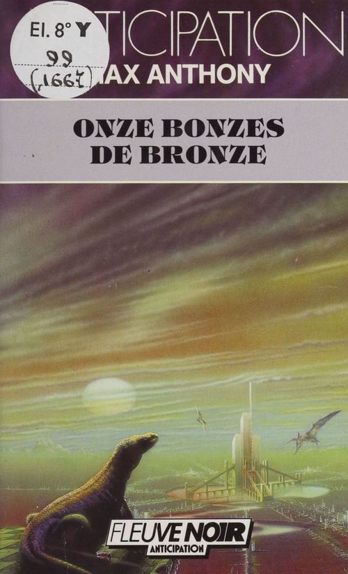 ebook cover of Onze bonzes de bronze, by Max Anthony