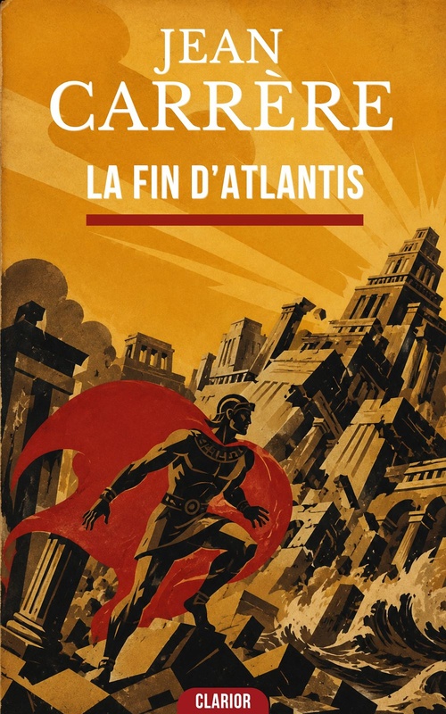ebook cover of La fin d'antlantis, by Jean Carrère