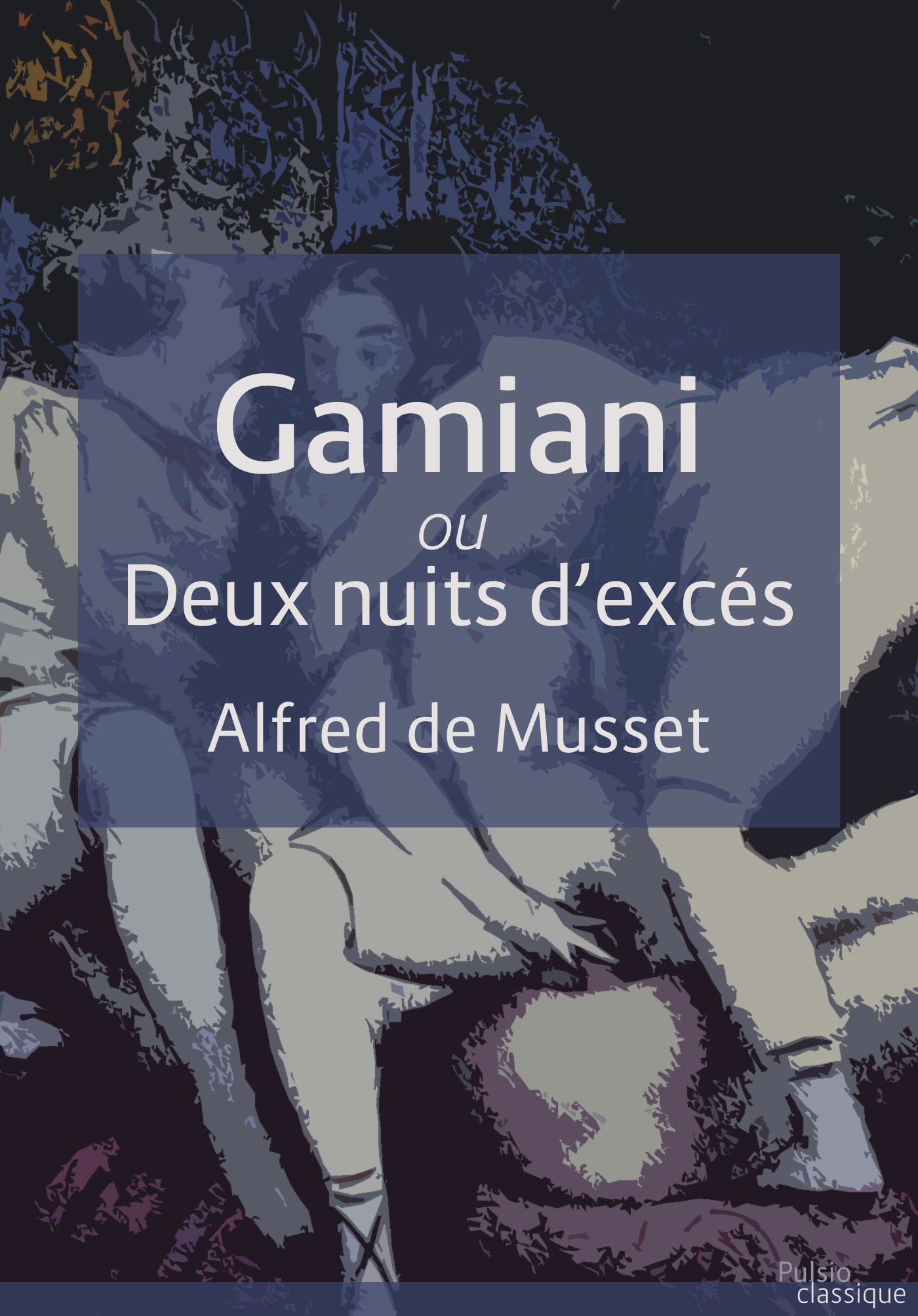Couverture ebook de Gamiani, de Alfred de Musset