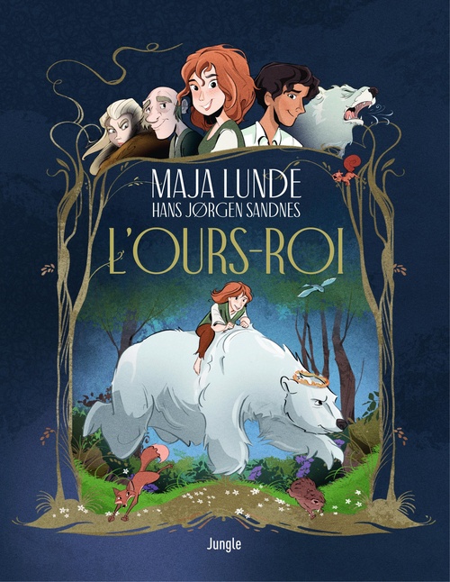 ebook cover of L'Ours-Roi, by Maja Lunde, Hans Jørgen Sandnes