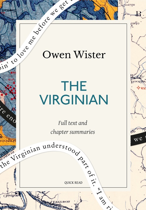 Couverture ebook de The Virginian: A Quick Read edition, de Owen Wister, Quick Read