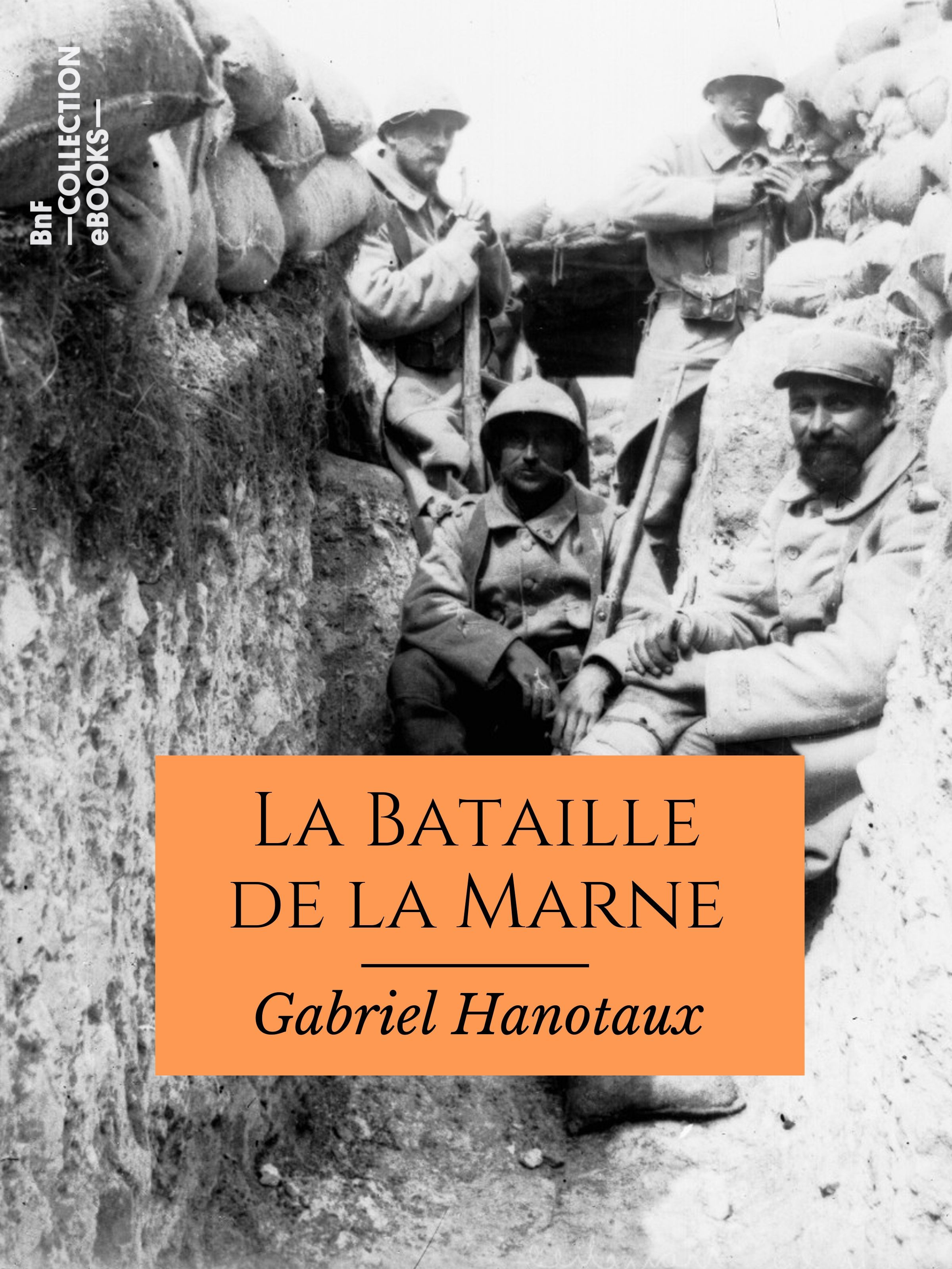 ebook cover of La Bataille de la Marne, by Gabriel Hanotaux