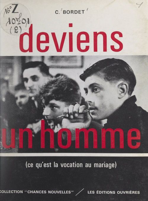 Couverture ebook de Deviens un homme, de Charles Bordet