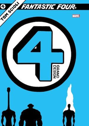 ebook cover of Fantastic Four: Grand design, by Tom Scioli