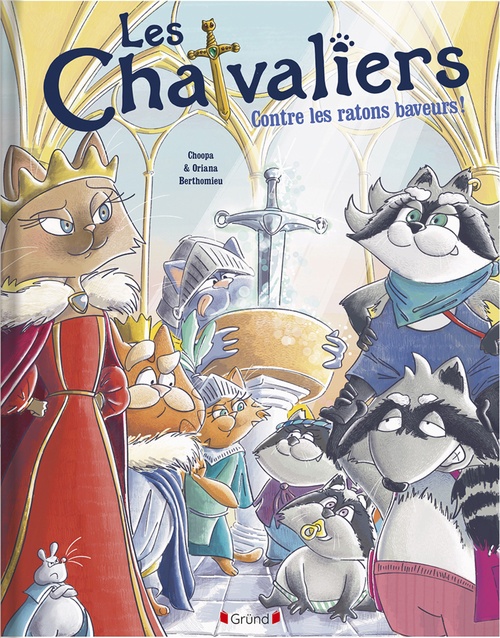 ebook cover of Les Chatvaliers contre les Ratons Baveurs, by Charles Falque-Pierrotin