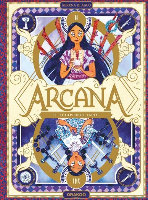 Couverture ebook de Arcana - Volume 01 - Le coven du tarot, de Serena Blasco