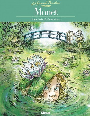 Couverture ebook de Les Grands Peintres - Monet, de Frank Secka, Vincent Gravé