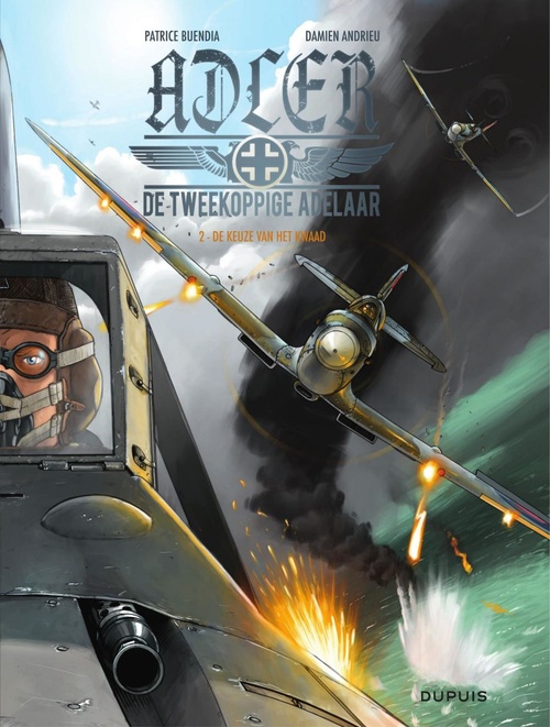 Couverture ebook de Adler - De keuze van het kwaad, de Patrice Buendia