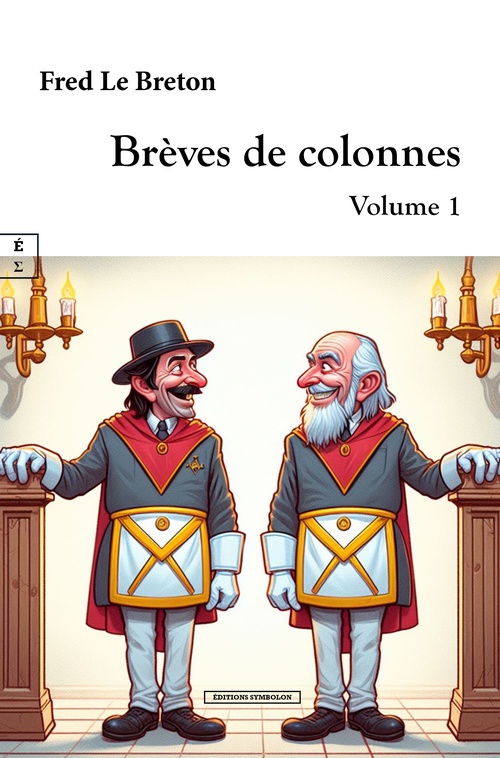 Couverture ebook de Brèves de colonnes, de Fred le Breton