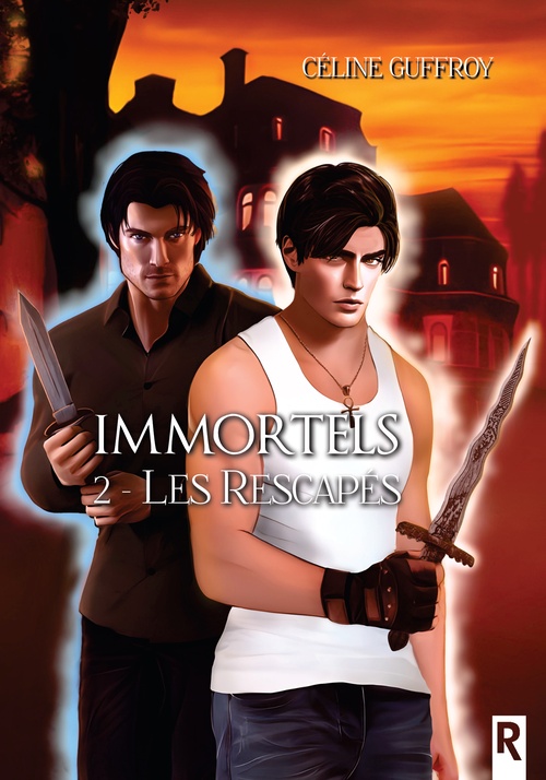 Couverture ebook de Immortels 2, de Céline Guffroy