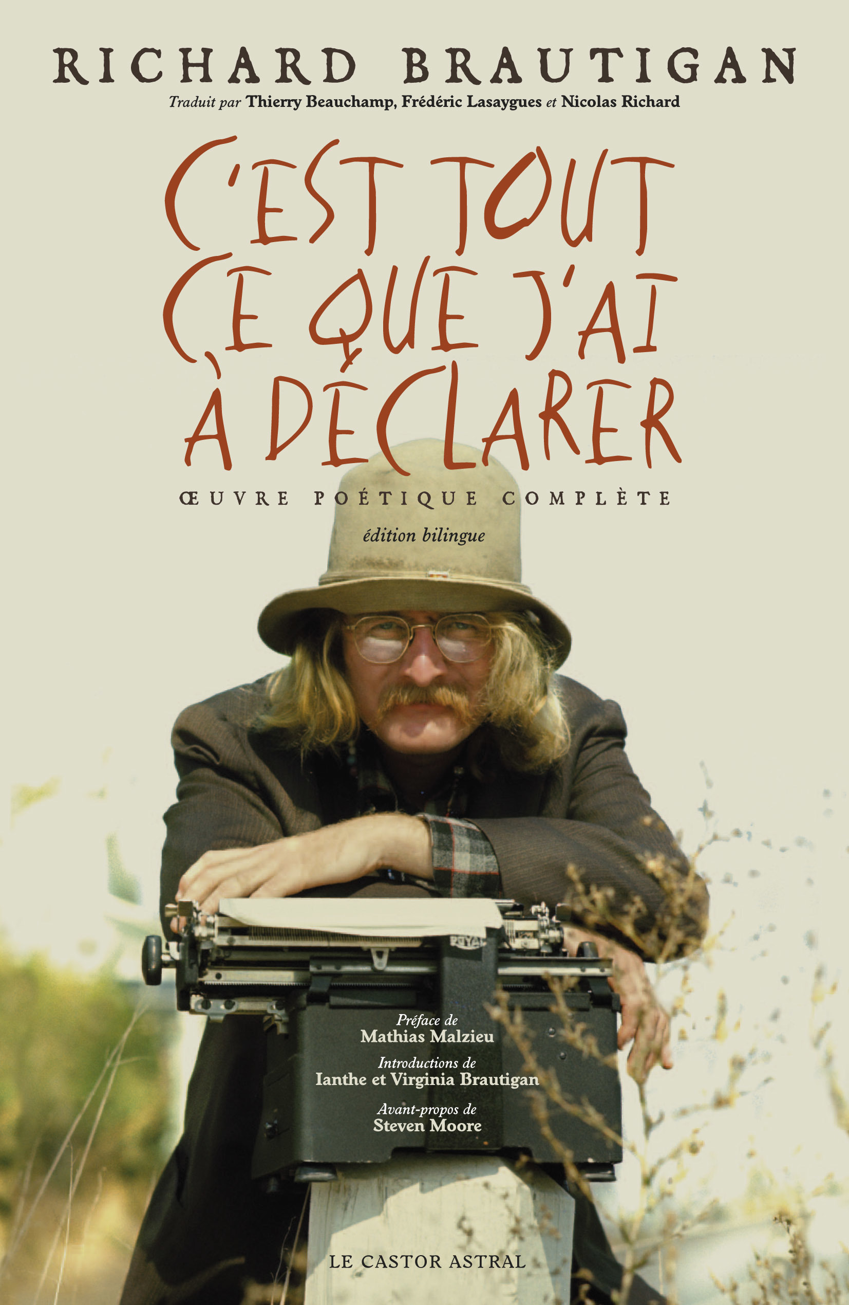 ebook cover of C'est tout ce que j'ai à déclarer, by Richard Brautigan