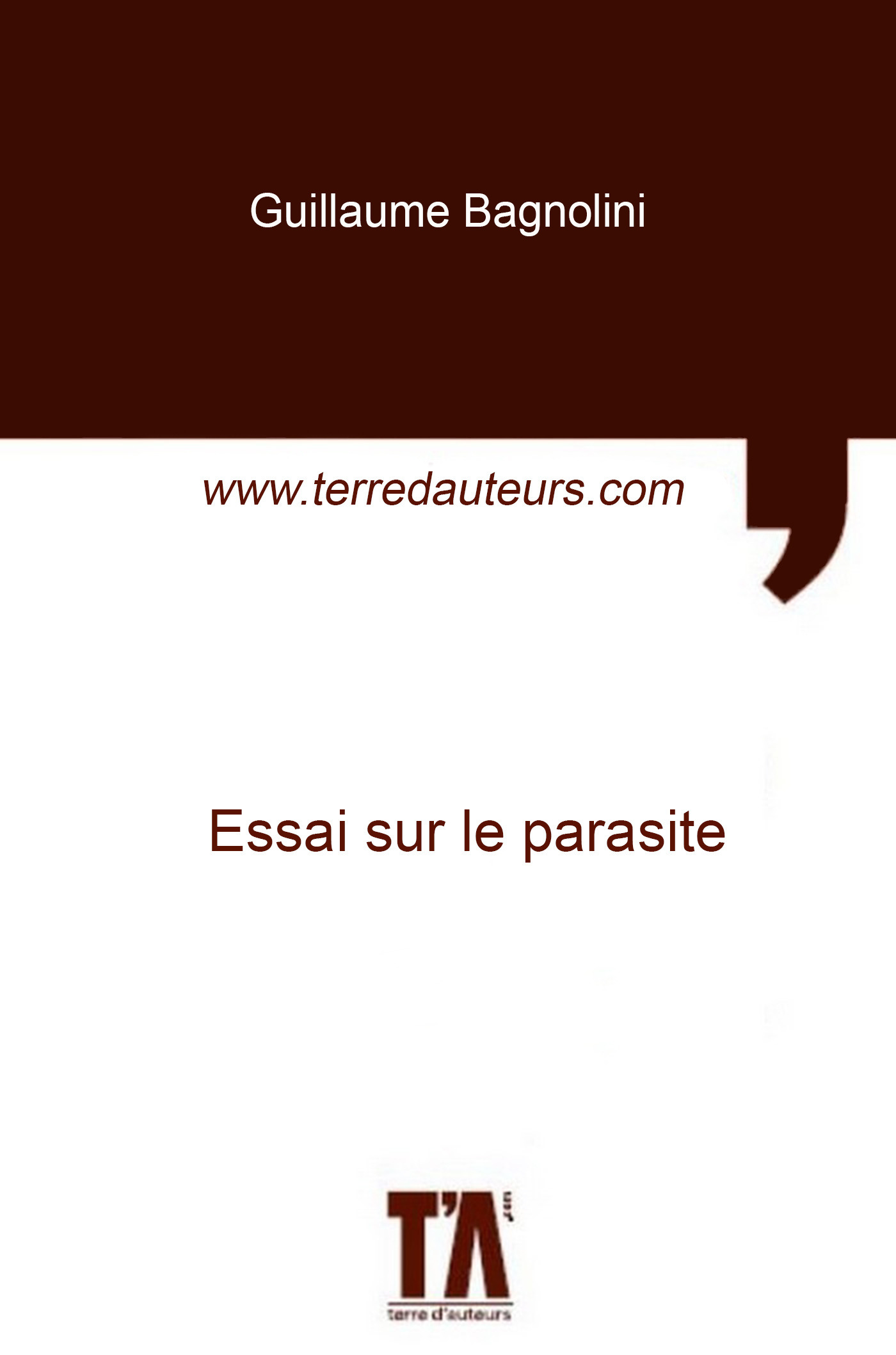 ebook cover of Essai sur le parasite, by Guillaume Bagnolini