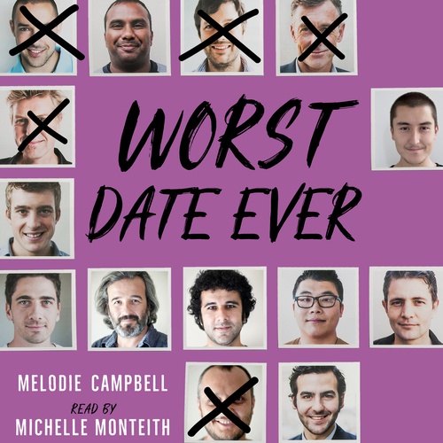 audiobook cover of Worst Date Ever, by Melodie Campbell
