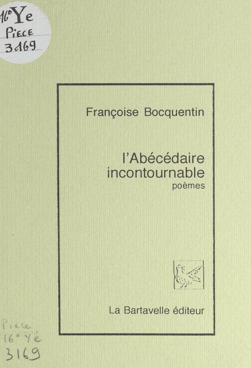 Couverture ebook de L'abécédaire incontournable, de Francoise Bocquentin