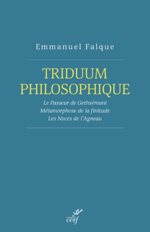 Couverture ebook de TRIDUUM PHILOSOPHIQUE, de Emmanuel Falque