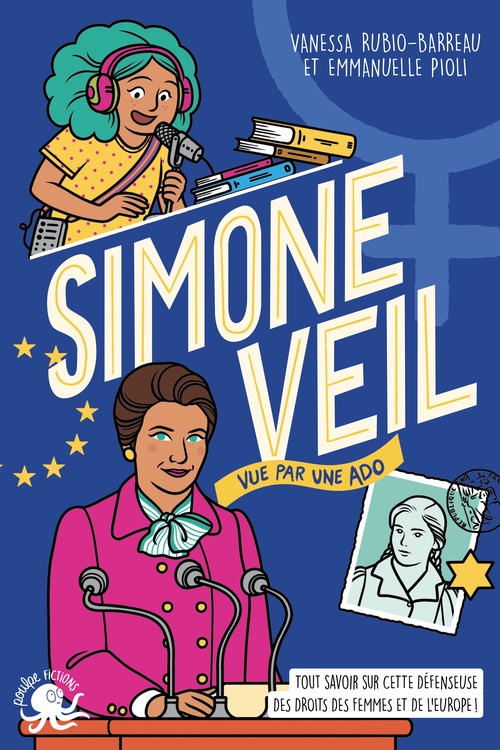 ebook cover of Simone Veil vue par une ado, by Vanessa Rubio-Barreau