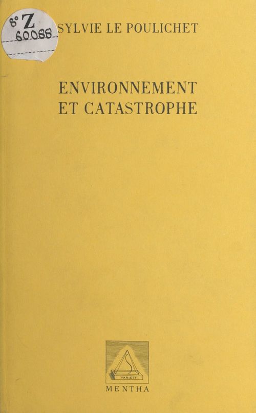 Couverture ebook de Environnement et Catastrophe, de Sylvie Le Poulichet