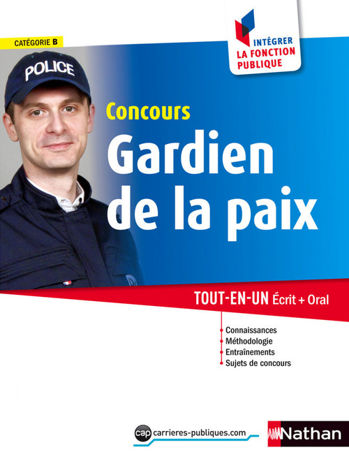 Couverture ebook de Gardien de la paix - Intégrer la fonction publique - 2015, de Loic Valentin, Morad Mekbel