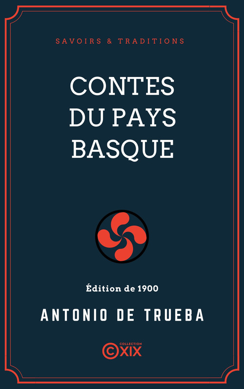 ebook cover of Contes du Pays basque, by Antonio De Trueba