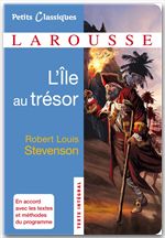 ebook cover of L'île au trésor, by Robert Louis Stevenson