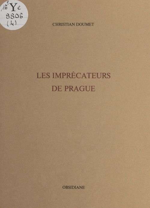 Couverture ebook de Les imprécateurs de Prague, de Christian Doumet